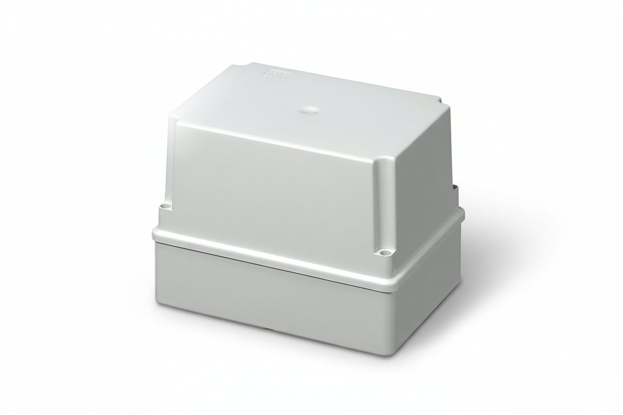 ABS Junction Box (Raised Lid) - 430-C7 — 9.45x7.48x6.3" (240x190x160mm)