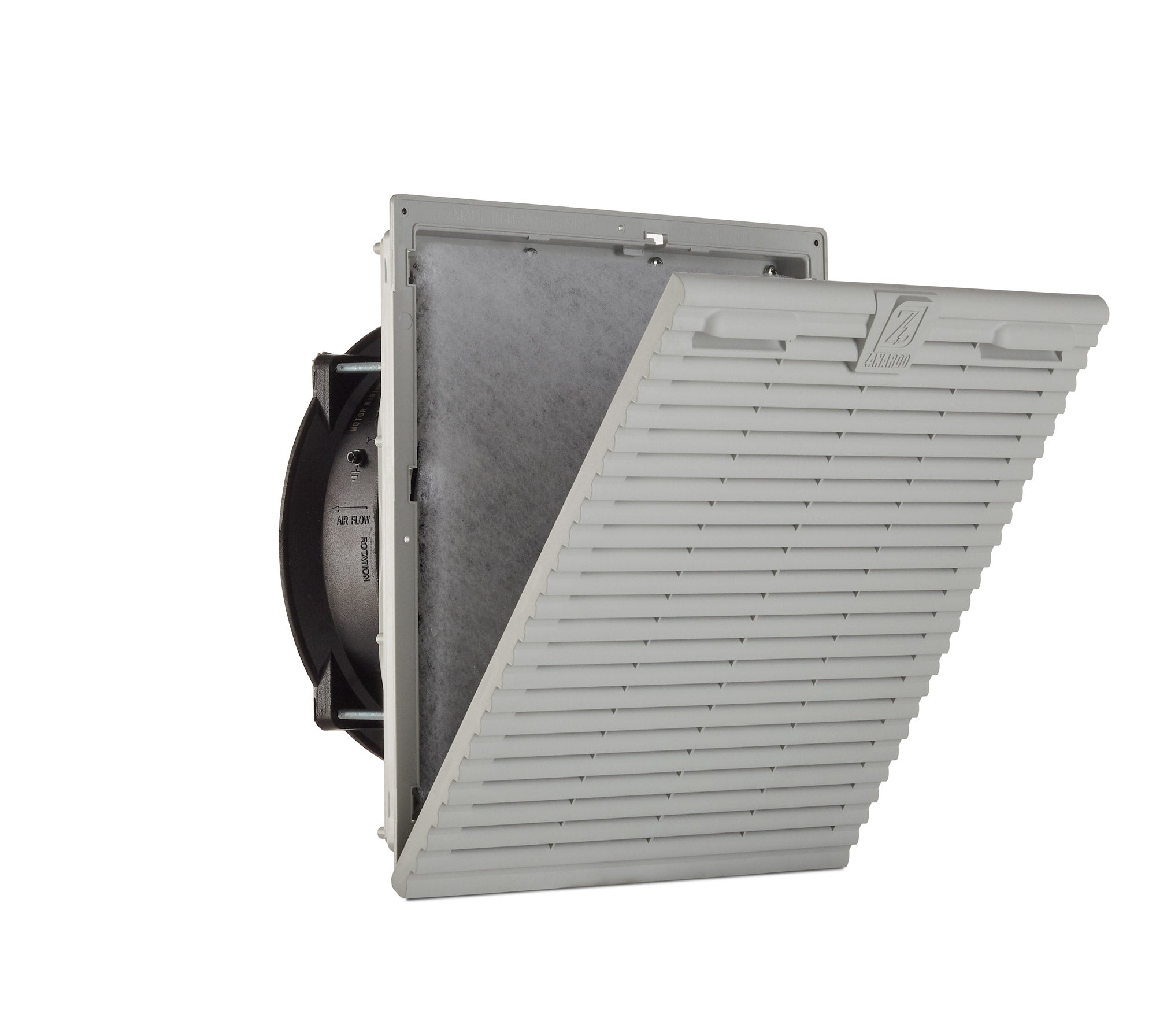 Fan+Grille - ARIAV-250-1W — 9.84x9.84" (250x250mm)