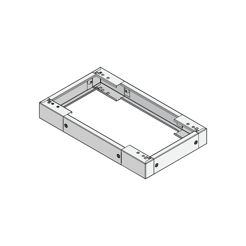 Plinth - TSR-616 — 48x16" (1200x400mm)