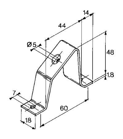 Support Bracket - BKT514 (TS-S-M5)