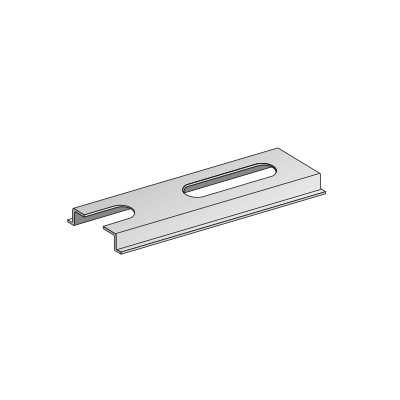 DIN Rail - 88537 — 78.7" (2000mm) — 35x7.5mm Low Profile (Top Hat)